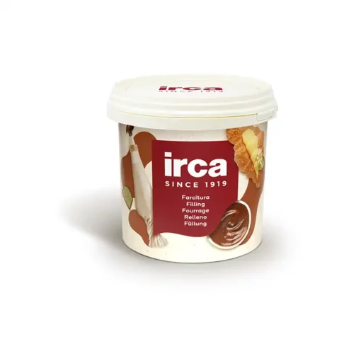 Fusto contenente la crema al caramello salato