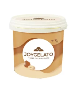Fusto contenente la crema gianduia con granella di nocciole e croccante