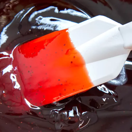 Glassa a specchio a fragola