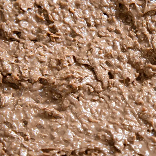 Pralinato al cioccolato al latte con fiocchi di cocco e crepes