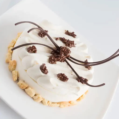 Crema al Cacao e latte con cereali croccanti