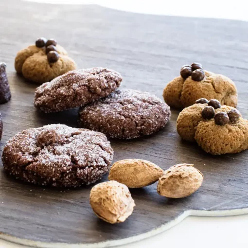 Biscotti con la Pasta di mandorle pronta 35%