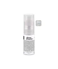 Colorante in polvere perlato spray pump argento, 10 gr