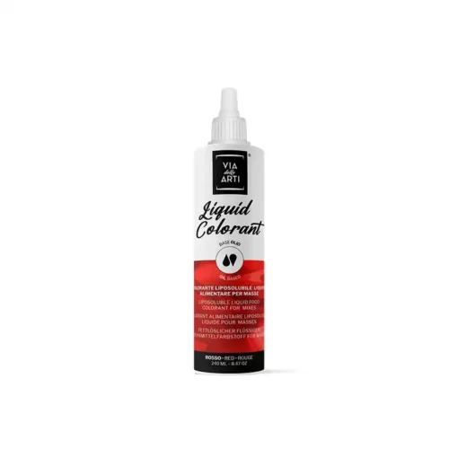 Colorante liquido liposolubile rosso, 240 ml