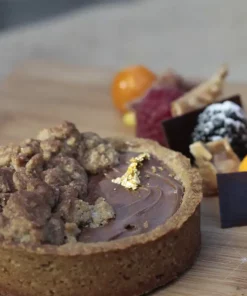 Crostata con la Crema gianduia resistente alla cottura