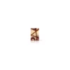 Decorazione in cioccolato Diablo triangle dark/white, 375 pezzi
