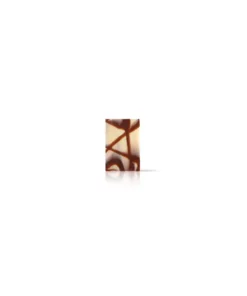 Decorazione in cioccolato Diablo triangle dark/white, 375 pezzi