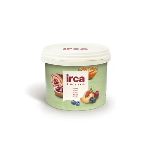Fusto contenente la composta di lamponi interi al 70% di frutta, 3.3 kg