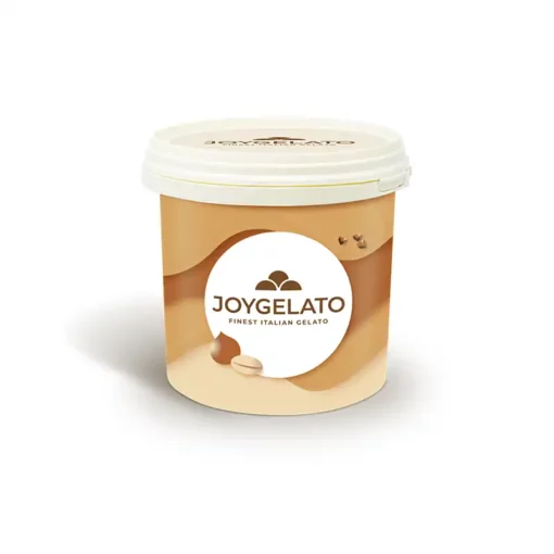 Fusto contentente la Crema al caffè con granella di biscotti al cacao