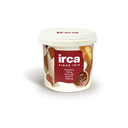 Fusto contenente la Crema al cioccolato al latte e cacao