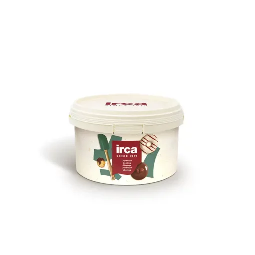 Fusto contenente la crema al pistacchio da copertura