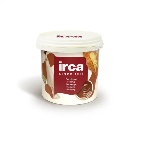 Fusto contenente la crema alla mandorla