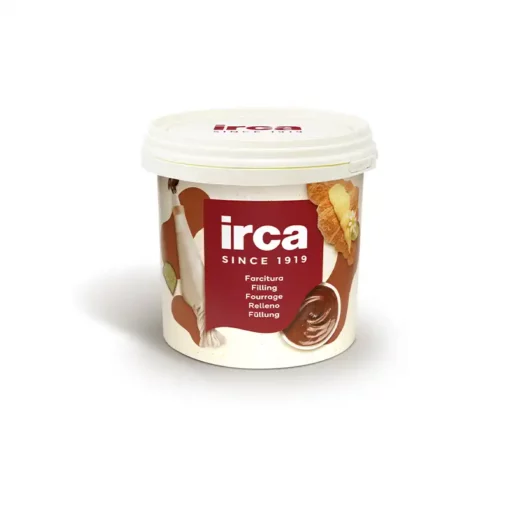 Fusto contenente la Crema gianduia con l'11% di nocciole, 5 kg