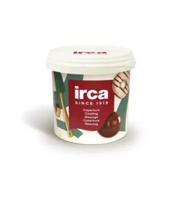 Fusto contenente la glassa a specchio al cioccolato bianco, 6 kg