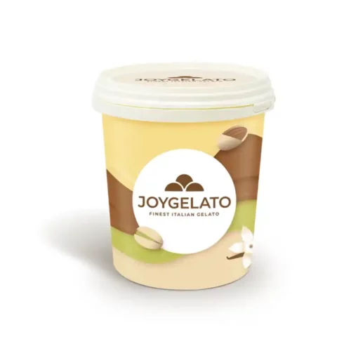 Fusto contenente la Pasta Cioccolato BIanco con Cocco e mandorle