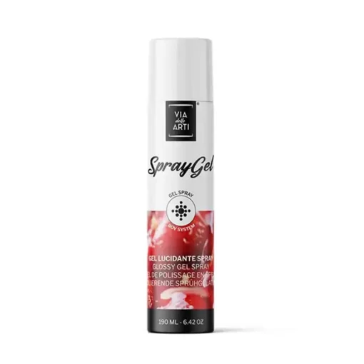 Gel spray lucidante
