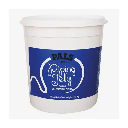 Gelatina per decorare torte azzurra