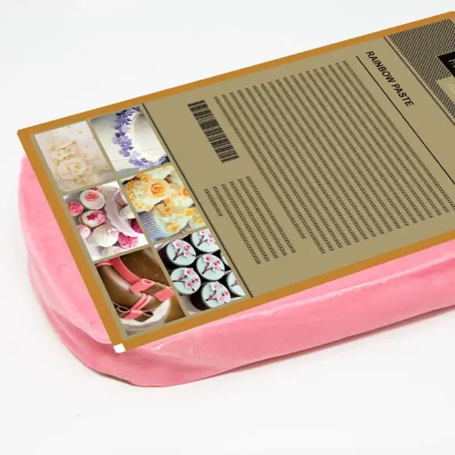 Pasta di zucchero rosa