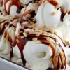 Gelato realizzato con la pasta panna cotta