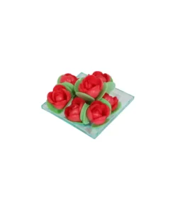 Roselline rosse in ostia
