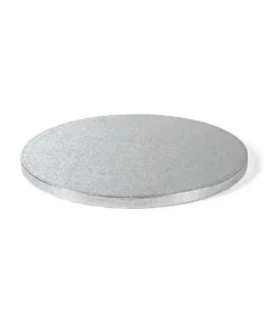Sottotorta tondo argento