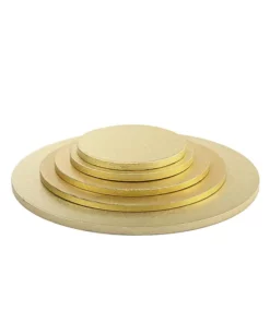 Sottotorta tondo dorato