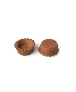 Tartellette di pasta frolla al cacao