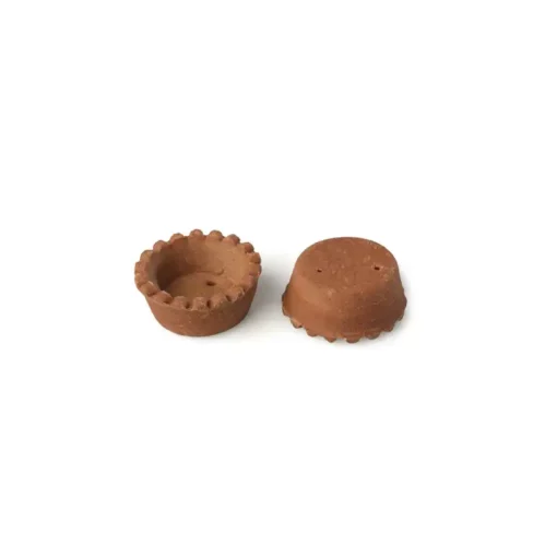 Tartellette di pasta frolla al cacao
