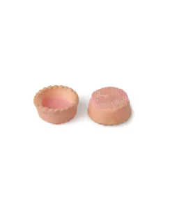 Tartellette di pasta frolla glassate a fragola