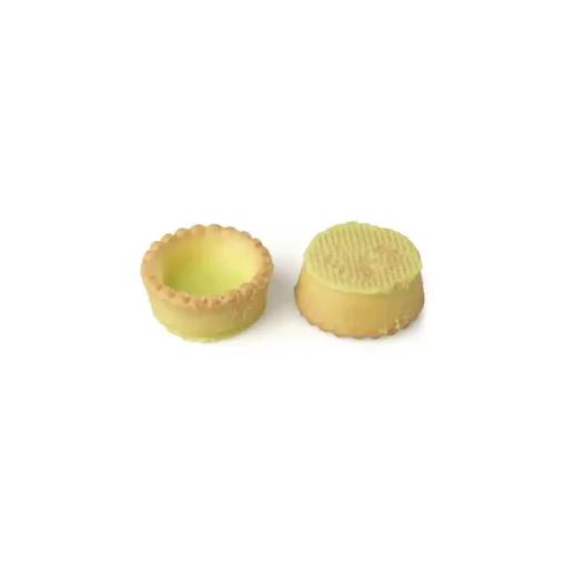 Tartellette di pasta frolla glassate a limone