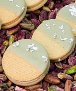 surrogato di cioccolato al pistacchio